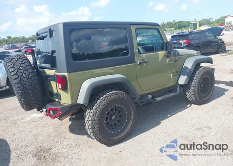 2013 Jeep Wrangler Sport from USA, damaged, VIN 1C4AJWAG0DL574599